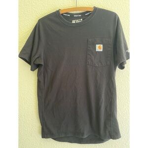 Carhartt Men’s Relaxed Fit Black Tee Size Small